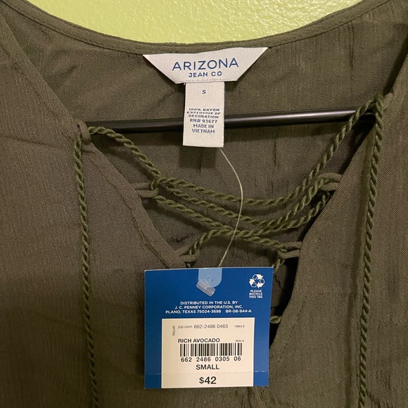 ARIZONA Boho Bell Sleeve Shirt - Picture 2 of 4